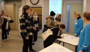 Matemaatika panganduses õppepäev Tartu Ülikooli haridusteaduste instituudis.