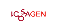 Icosagen AS logo.