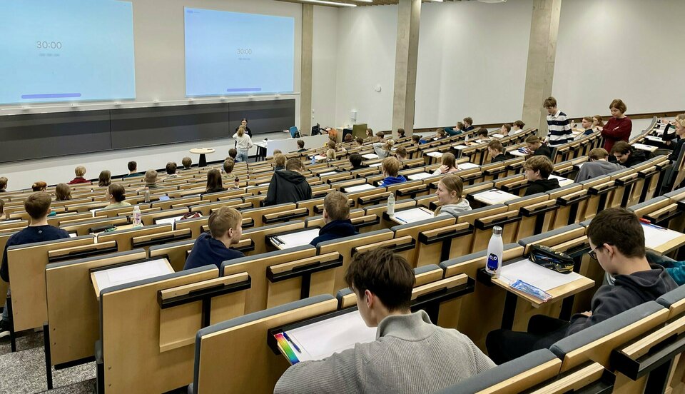 Matemaatikaolümpiaadi Tartu linna piirkonnavoor Delta keskuses