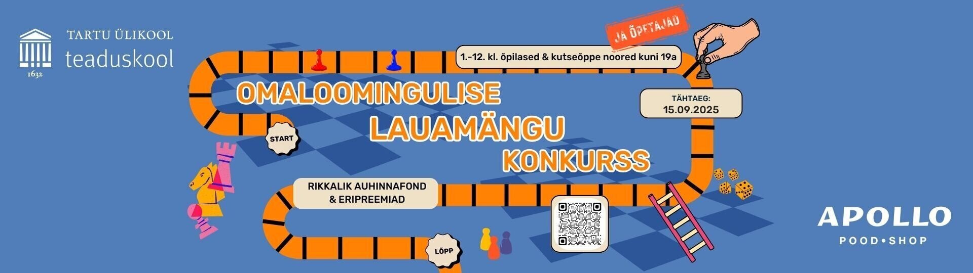 Lauamängu konkurss | Banner