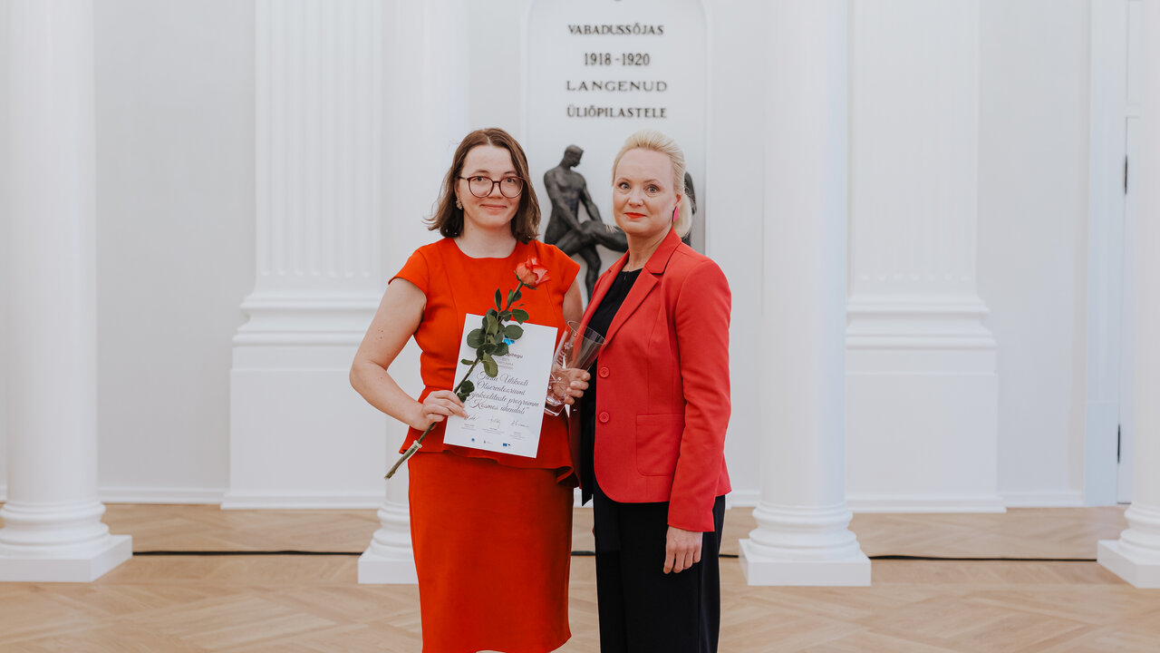 Andrase õpiteo Tartumaa eripreemia 2023 - Tartu Ülikool