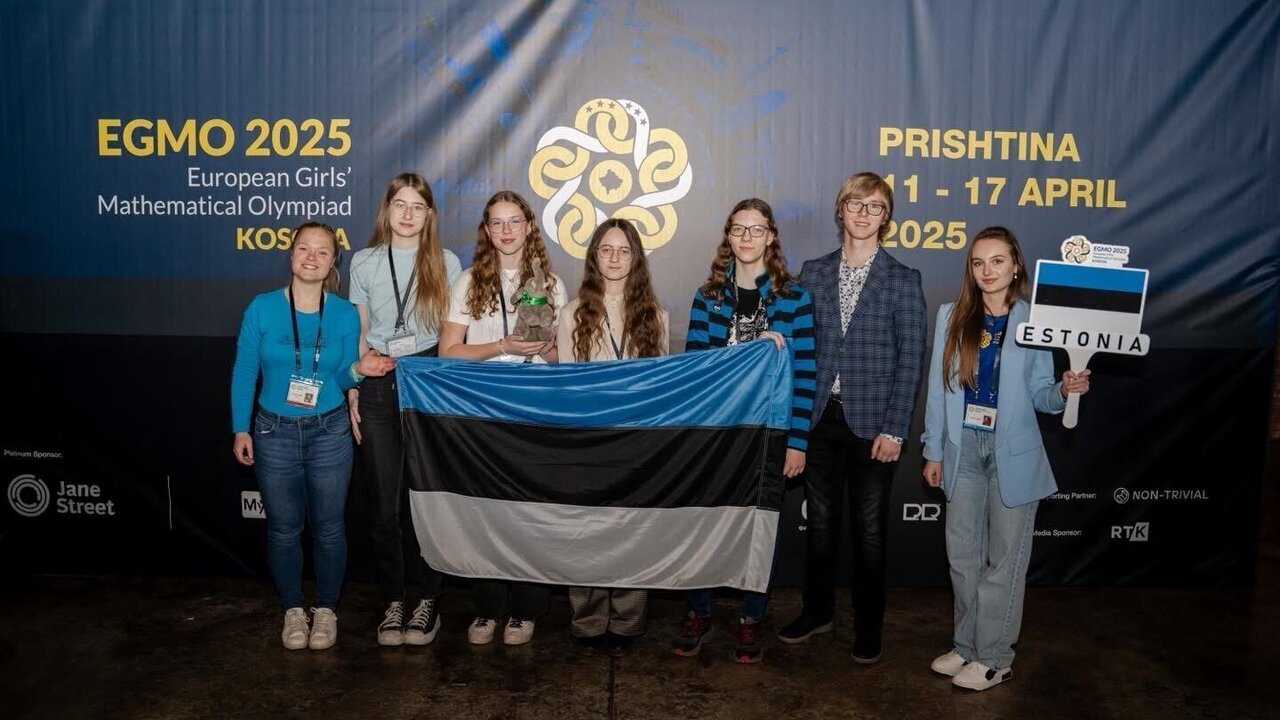 Eesti võistkond EGMO avamisel