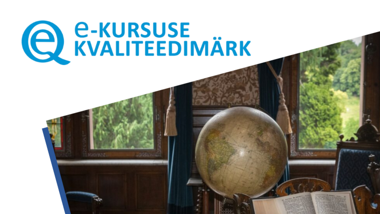 E-kursuse „Rahvusvaheliste suhete alused“ kvaliteedimärk