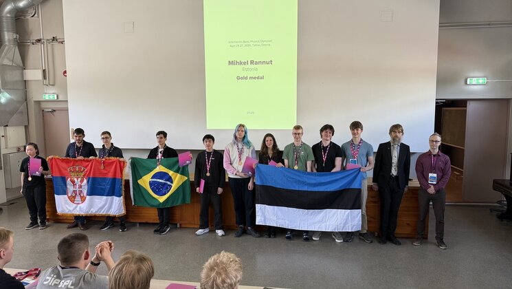 Põhja- ja Baltimaade füüsikaolümpiaadi (Nordic-Baltic Physics Olympiad) kuldmedalistid