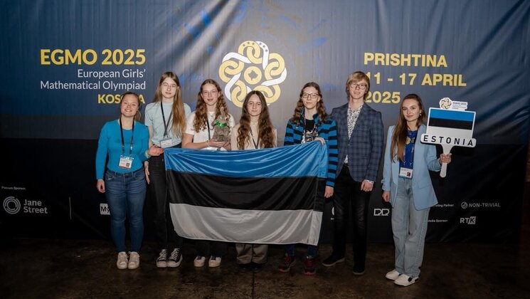 Eesti võistkond EGMO avamisel